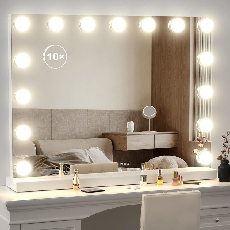 No. 6 - Gvnkvn Vanity Makeup Mirror with Lights - 1