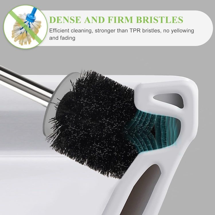 No. 3 - AONEZ Compact Toilet Brush and Holder - 2