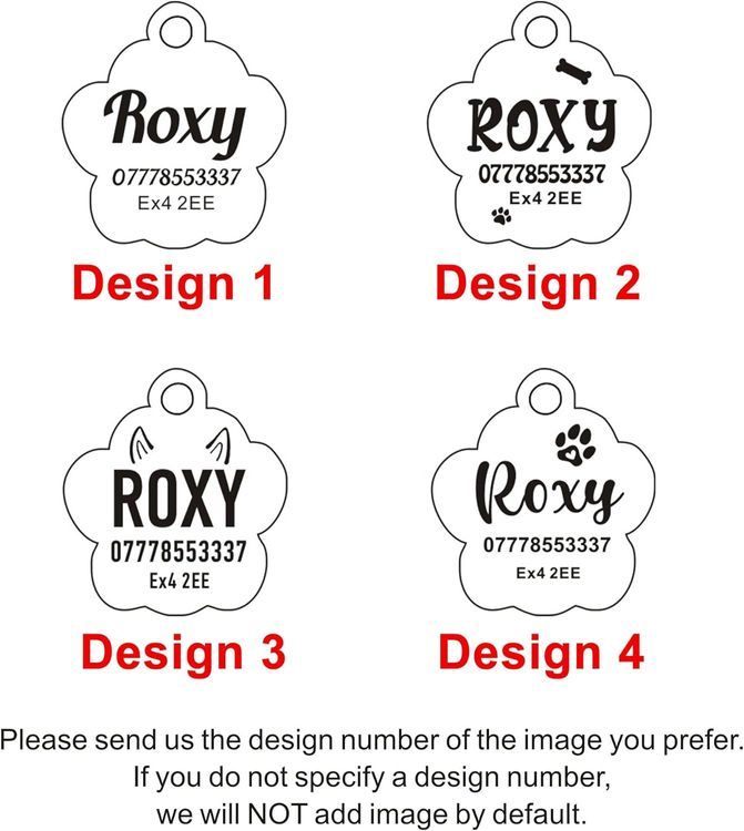 No. 10 - Custom Pet ID Tag - 2