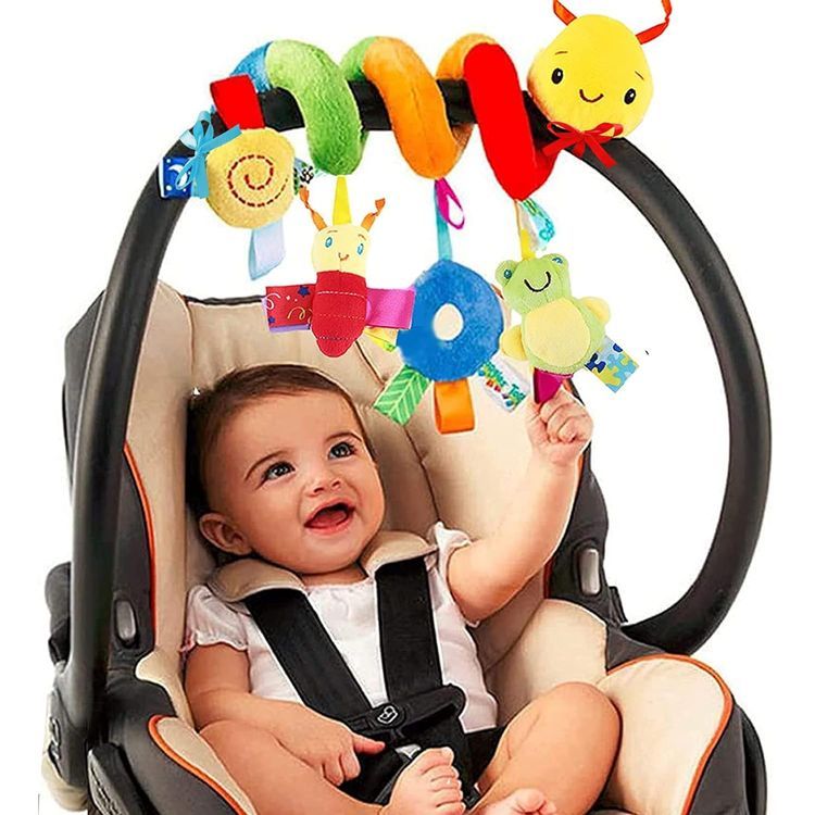 No. 6 - Baby Crib Hanging Rattles Toys - 1