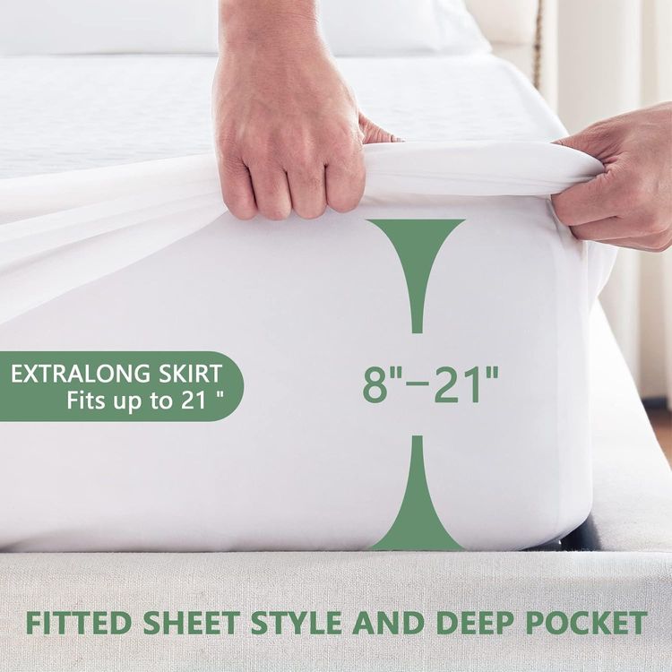 No. 7 - Premium Waterproof Mattress Protector - 4