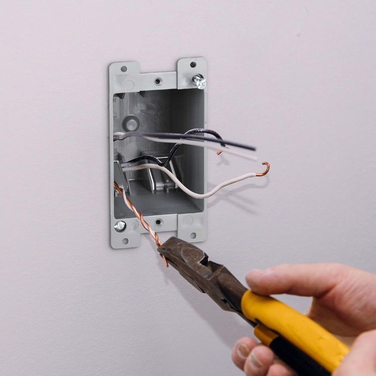 No. 3 - Newhouse Hardware 1-Gang PVC Old Work Electrical Outlet Box - 5