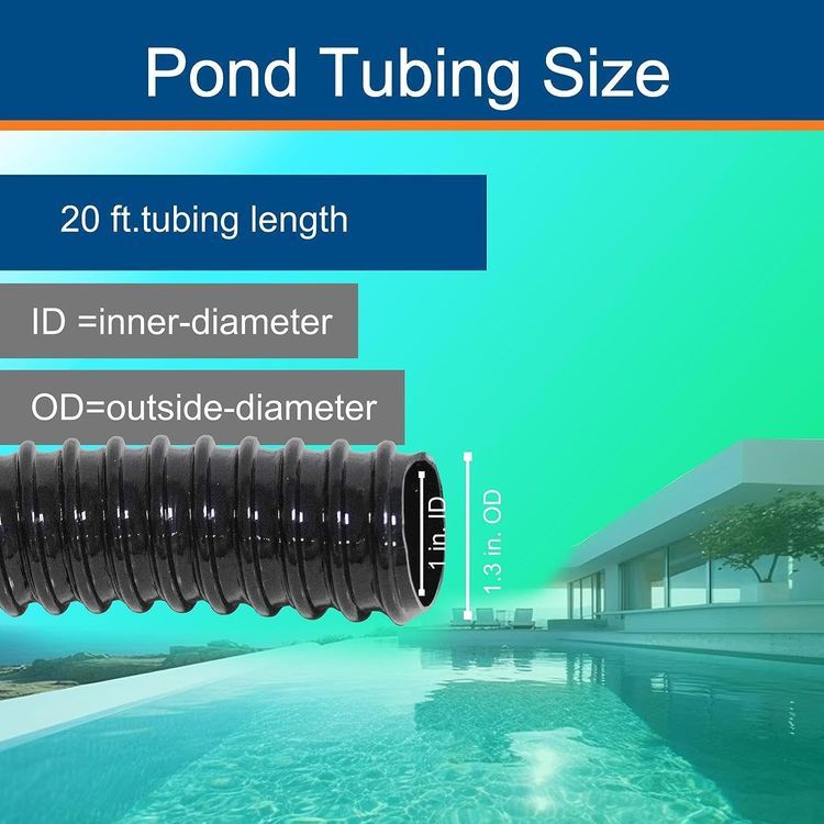 No. 10 - Pamopamo 1 Inch Pond Tubing - 5