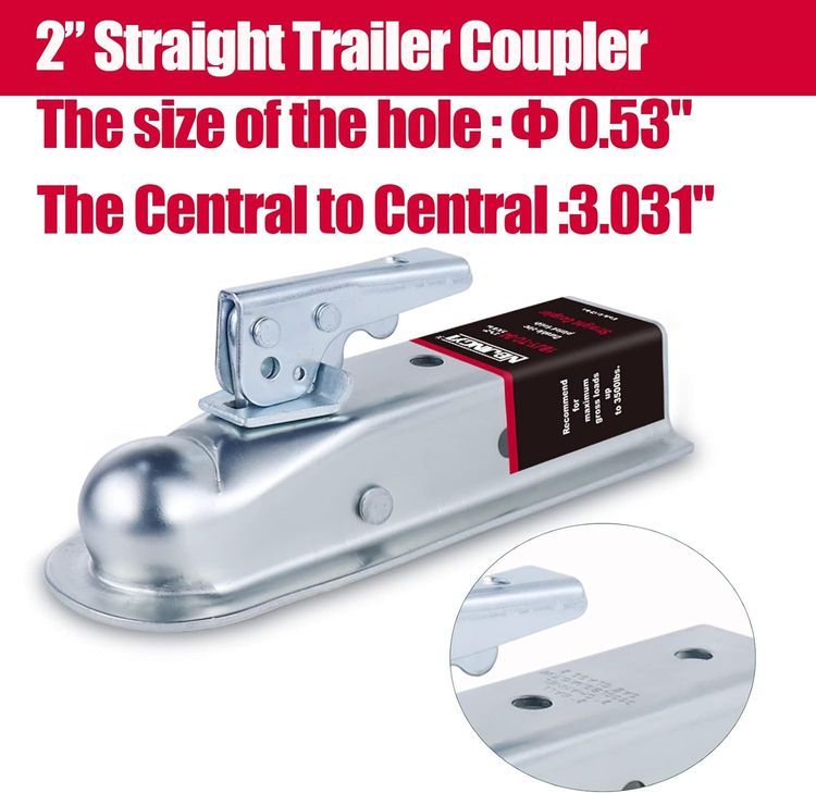 No. 4 - Straight Trailer Coupler - 4