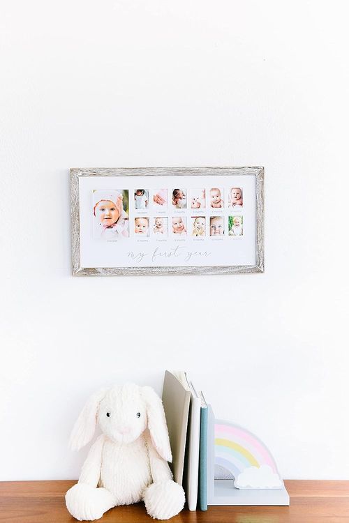 No. 5 - Pearhead My First Year Photo Moments Baby Keepsake Picture Frame - 2