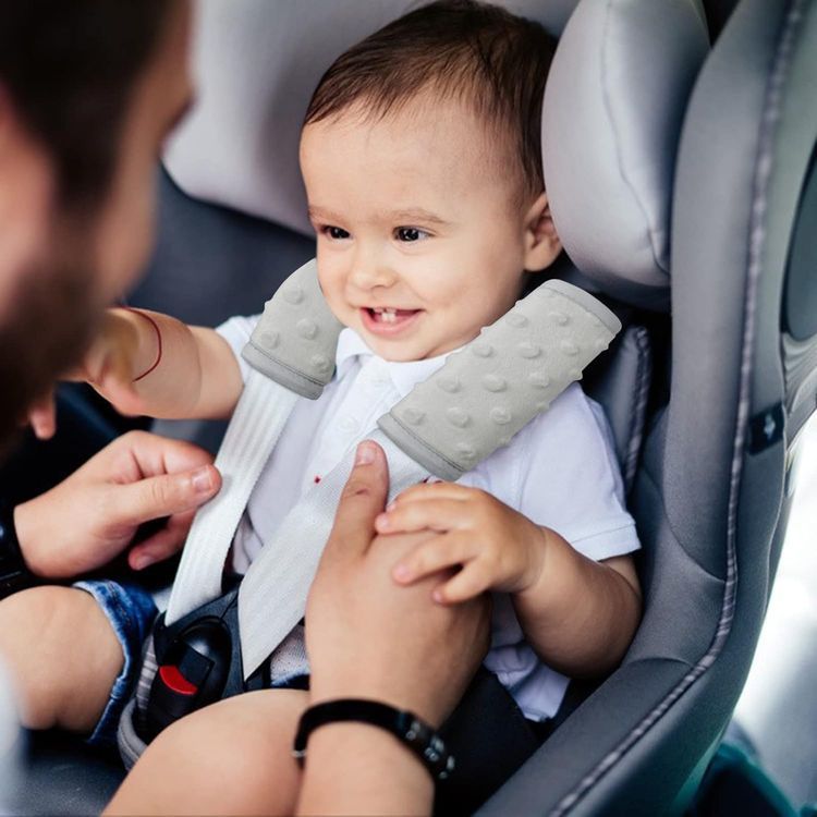 No. 4 - Pro Goleem Car Seat Strap Covers - 2