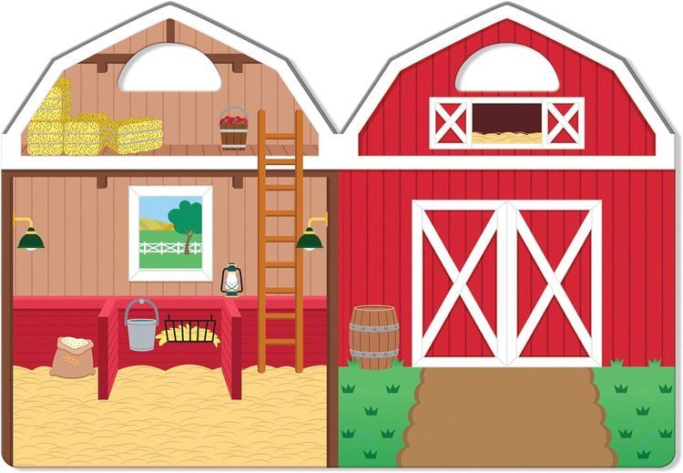 No. 7 - On the Farm Puffy Sticker Play Set - 4