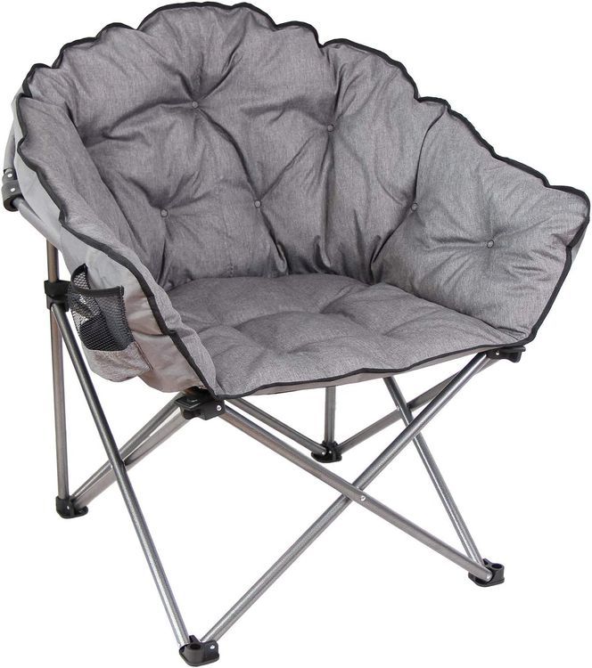 No. 5 - MacSports C932S-129 Padded Cushion Outdoor Folding Lounge Patio Club Chair - 1