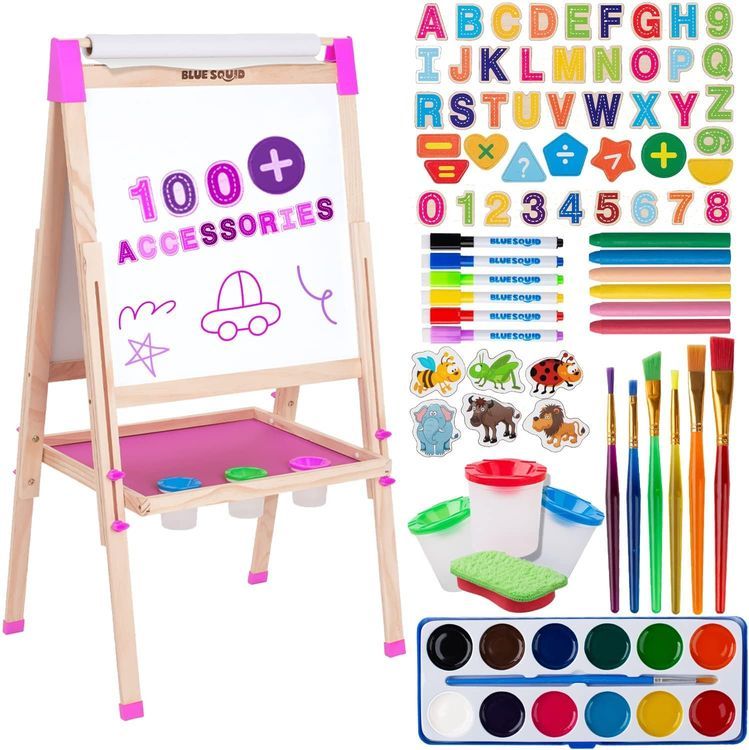 No. 9 - Blue Squid Art Easel for Kids - 1