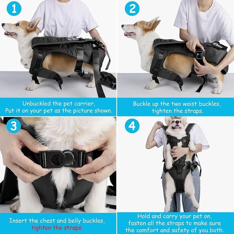 No. 8 - Pet Front Dog Carrier Backpacks - 4