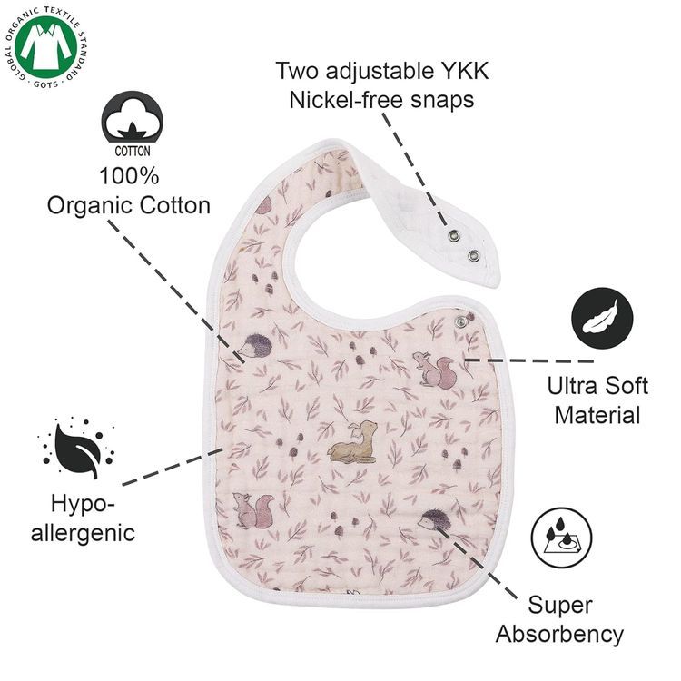 No. 9 - Egmao Baby Drooling Bibs - 5