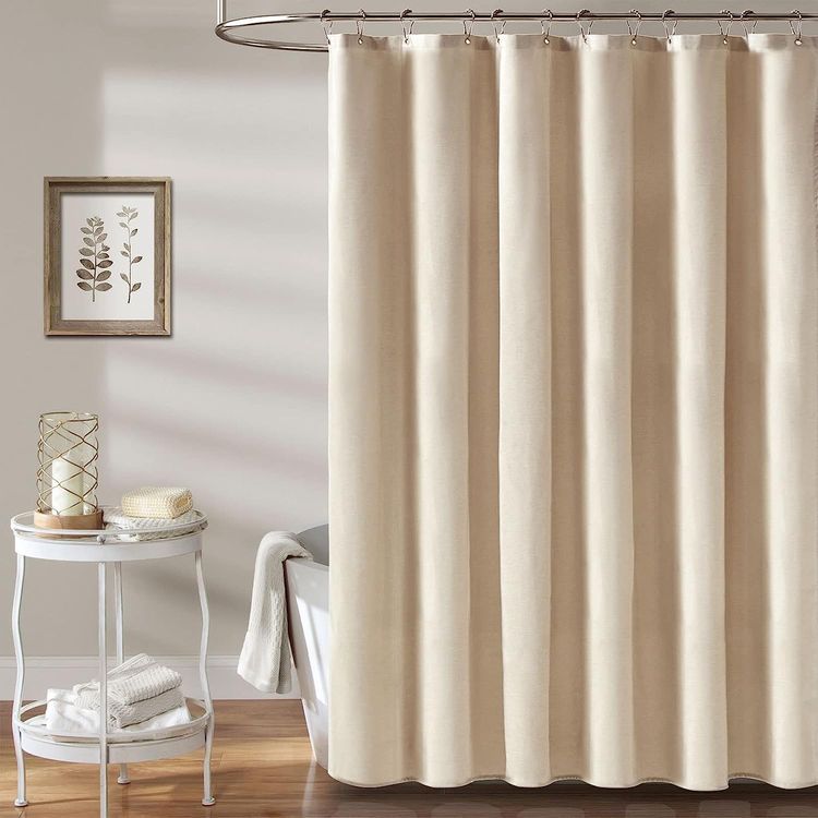 No. 4 - BTTN Fabric Shower Curtain Set - 5