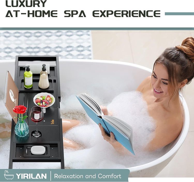 No. 8 - Luxury Bathtub Tray Caddy - 4