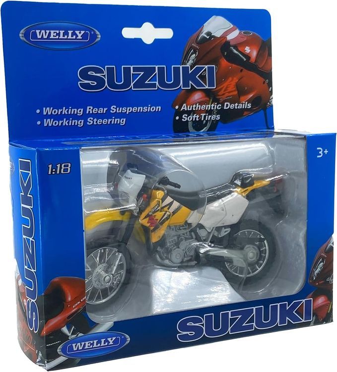 No. 7 - Welly Suzuki DR-Z400S Diecast Motorcycle - 5