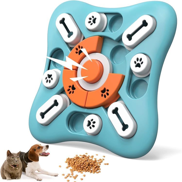 No. 6 - FOXMM Interactive Dog Treat Puzzle Toys - 1