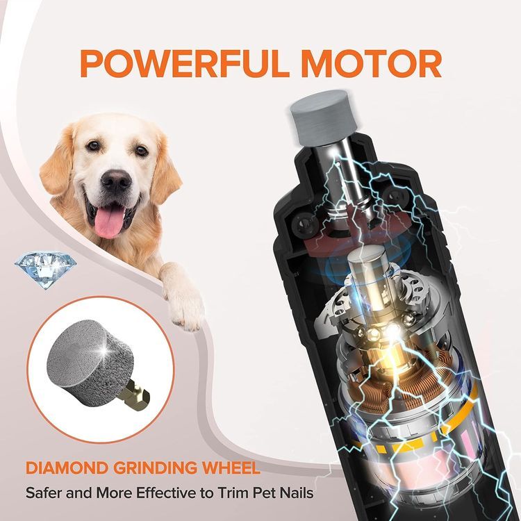 No. 4 - WNOKE Electric Dog Nail Trimmer - 2