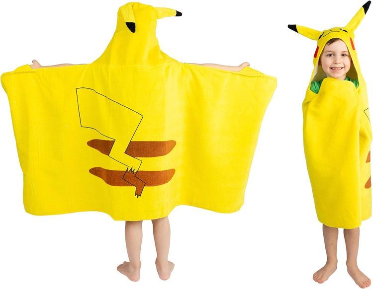 No. 1 - Franco Kids Pokemon Pikachu Bath/Pool/Beach Towel - 1