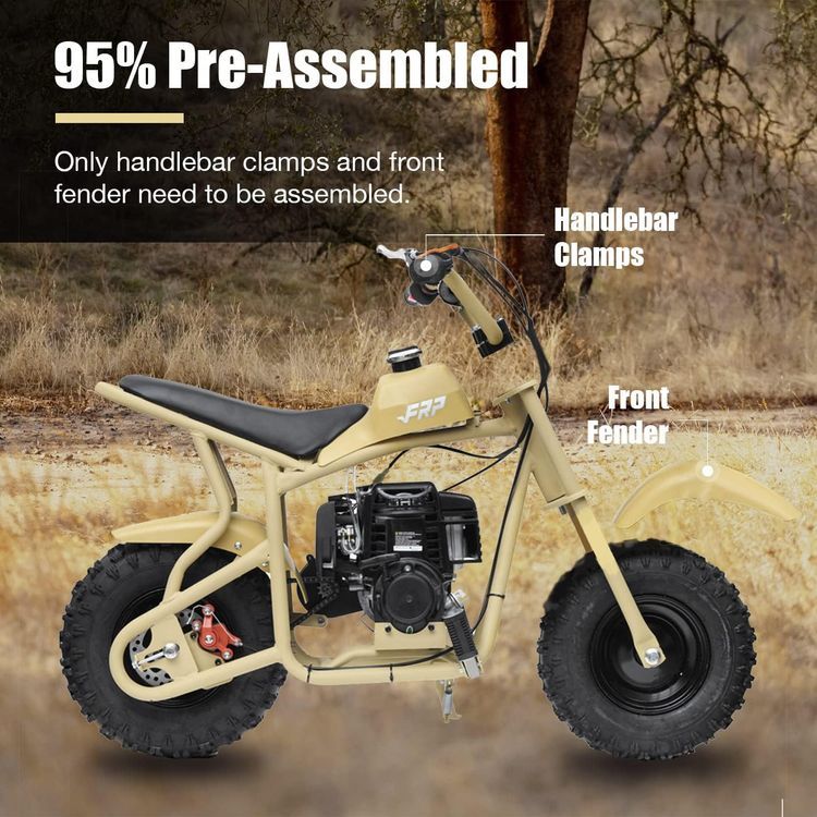 No. 1 - FRP DB003 Kids Dirt Off Road Mini Dirt Bike - 5