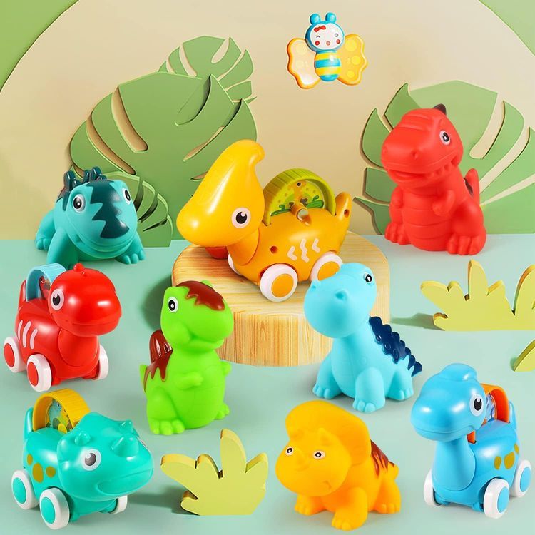 No. 4 - ALASOU Dinosaur Car Toys - 3