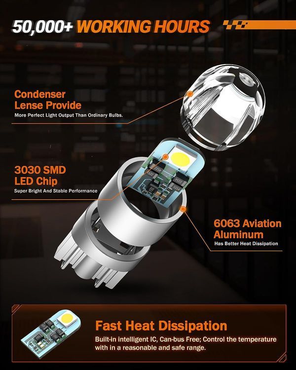 No. 6 - SEALIGHT T10 LED Bulbs - 5