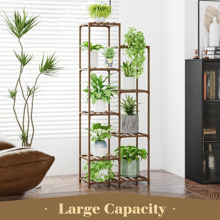 No. 10 - Bamworld Tall Plant Stand - 5