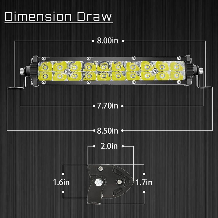 No. 7 - Lightboss 7 Inch Slim LED Light Bar - 2