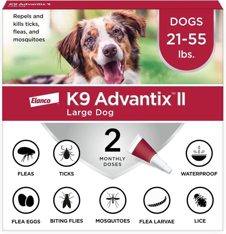 No. 4 - K9 Advantix II Large Dog Flea Drops - 1