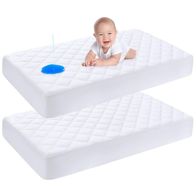 No. 2 - Yoofoss Waterproof Crib Mattress Protector - 1