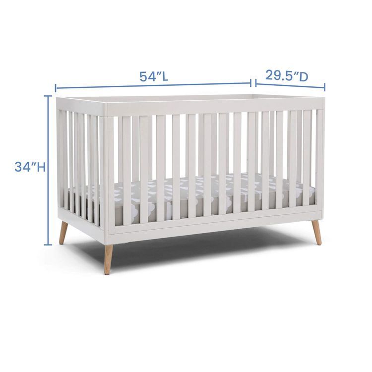 No. 4 - Essex 4-in-1 Convertible Baby Crib - 5