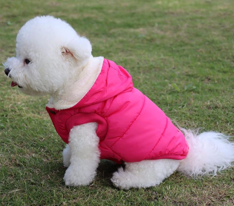 No. 3 - Vecomfy Fleece Lining Extra Warm Dog Hoodie in Winter - 4