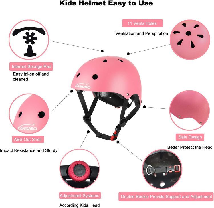 No. 6 - KAMUGO Kids Adjustable Helmet - 3