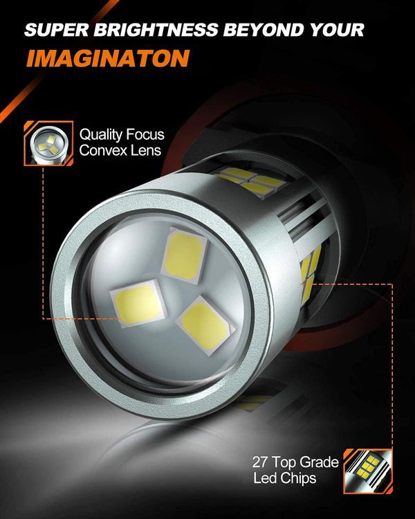 No. 4 - SEALIGHT H11 LED Fog Light Bulbs - 3