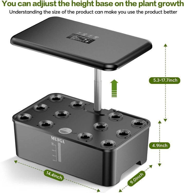 No. 3 - MUFGA Hydroponic Growing Kit - 3