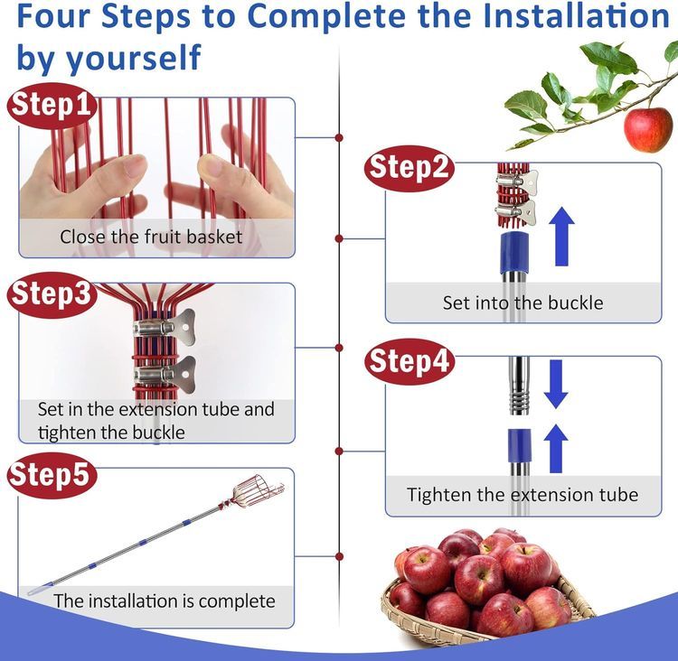 No. 7 - Ceadyxiao Fruit Picker Tool - 5