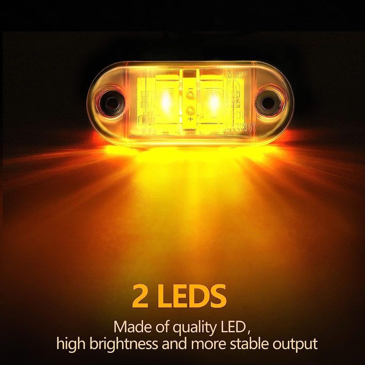 No. 4 - Tallew LED Trailer Marker Lights - 4