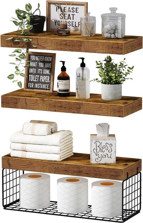 No. 3 - QEEIG Bathroom Shelves - 1