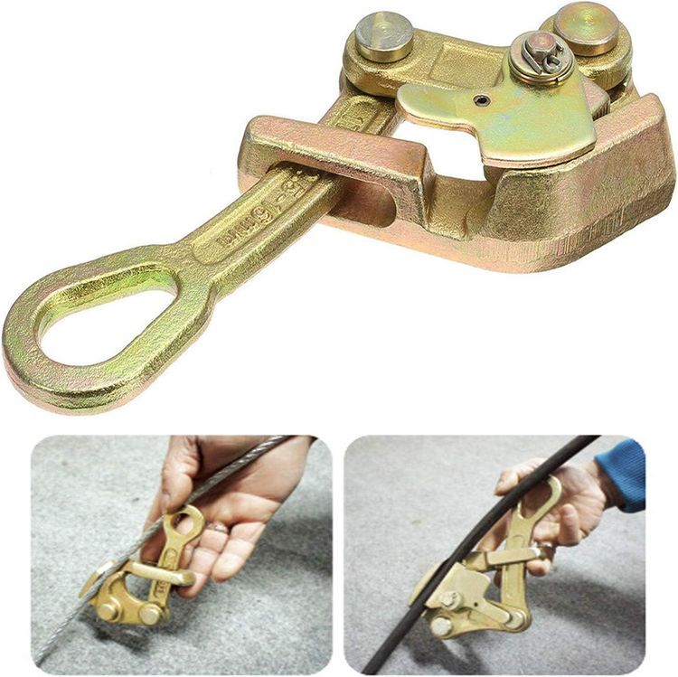 No. 2 - Guosu Cable Grip Wire Gripper Steel Cable Puller Tool - 4