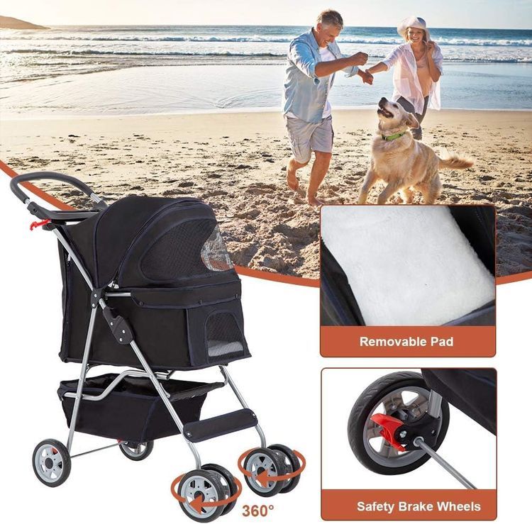 No. 1 - BestPet Pet Stroller - 5