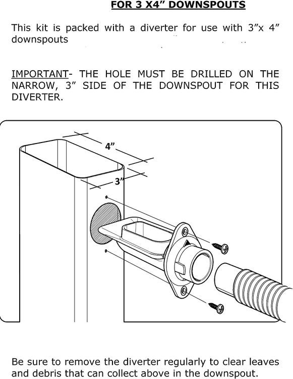 No. 2 - Aquabarrel EarthMinded DIY Rain Barrel Diverter Parts - 3