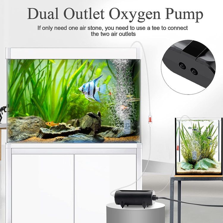 No. 6 - AQQA Aquarium Air Pump - 2