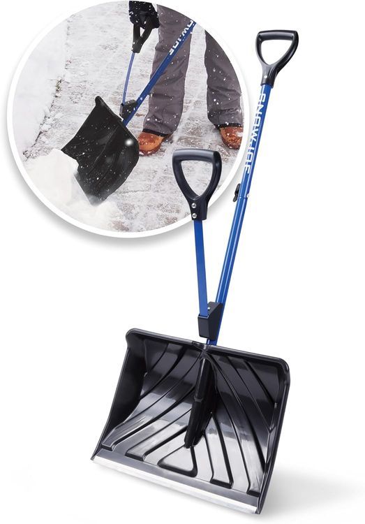 No. 2 - Snow Joe SJ-SHLV20 Shovolution 20-Inch, Strain-Reducing Snow Shovel - 1