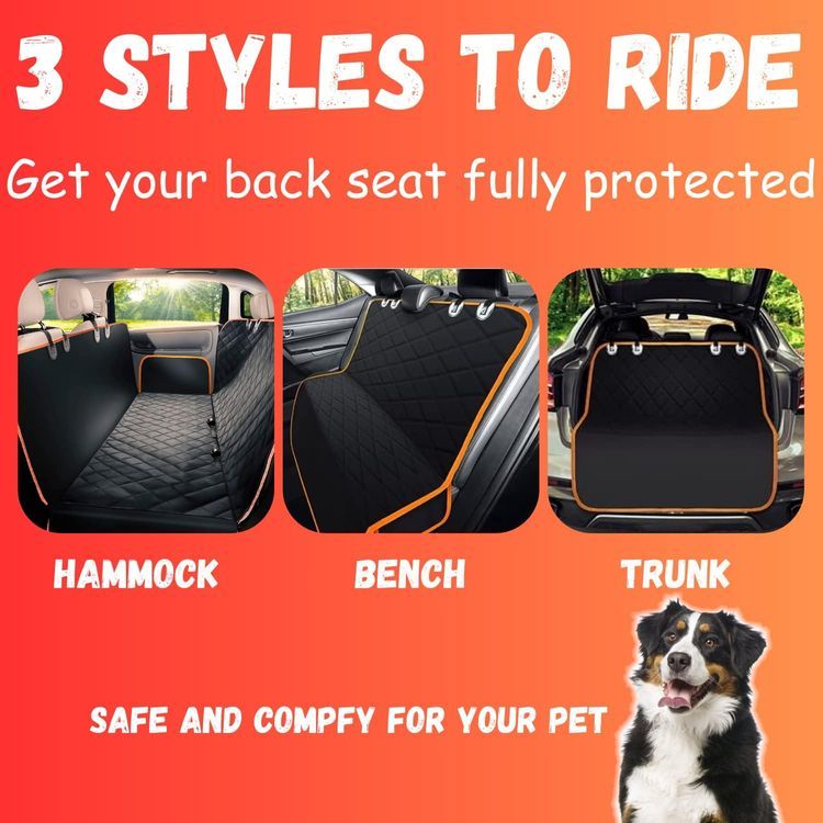 No. 10 - Doggie World Car Seat Cover - 2