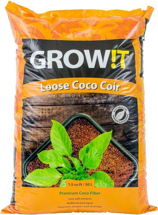 No. 9 - Hydrofarm GROW!T Loose Coconut Coir - 1