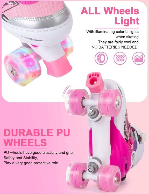 No. 8 - Sowume Adjustable Roller Skates - 2