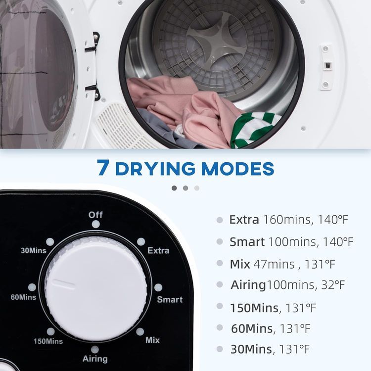 No. 7 - HOMCOM Portable Dryer - 4