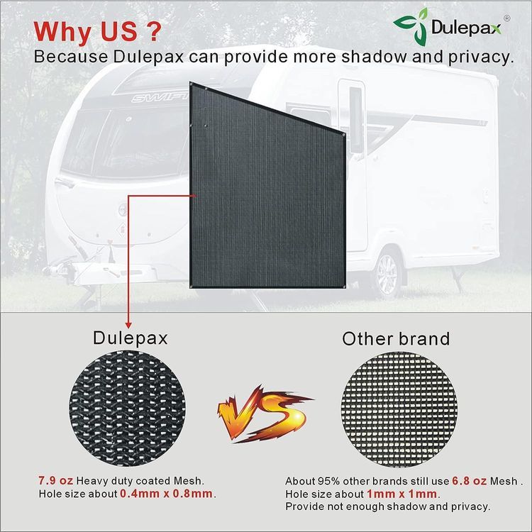 No. 3 - Dulepax RV Awning Side Shade - 4