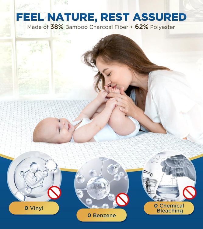 No. 10 - 100% Waterproof Queen Mattress Protector - 3