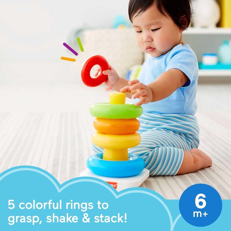No. 8 - Fisher-Price Rock-a-Stack Toy - 4