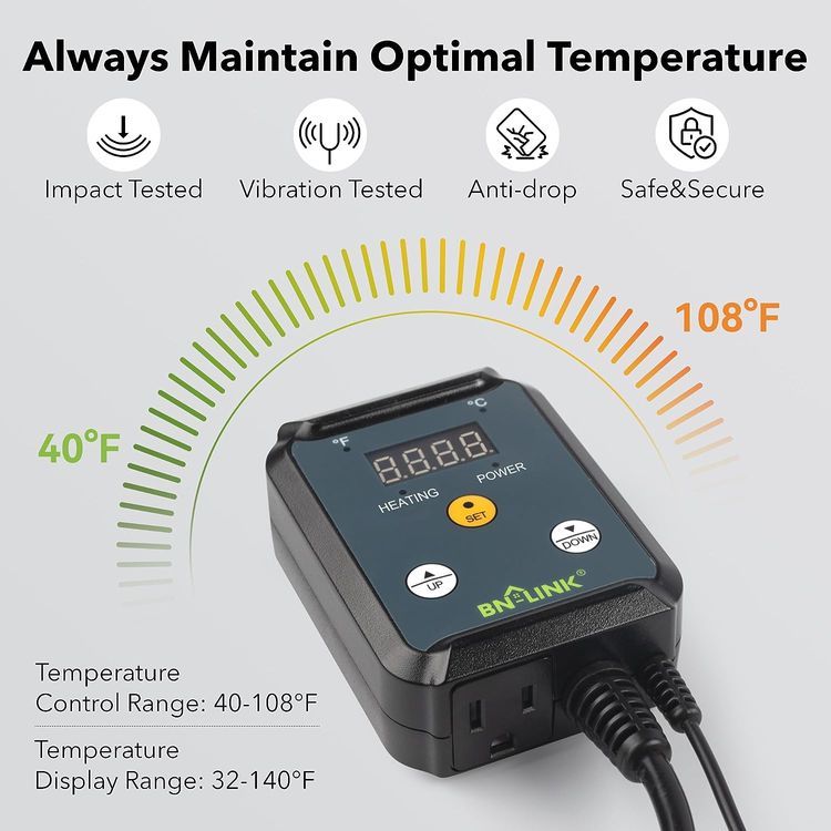 No. 1 - BN-LINK Plant Heating Mat Controller - 3