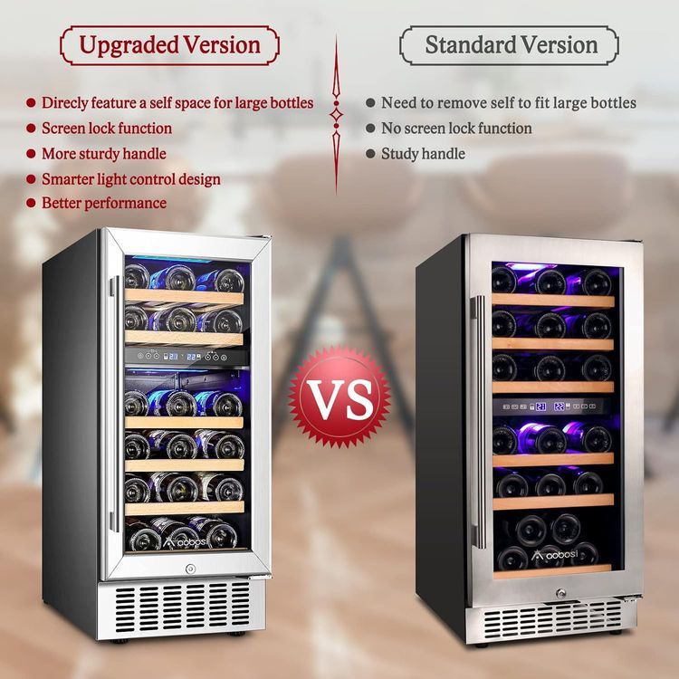 No. 10 - AAOBOSI 15 Inch Wine Cooler - 3